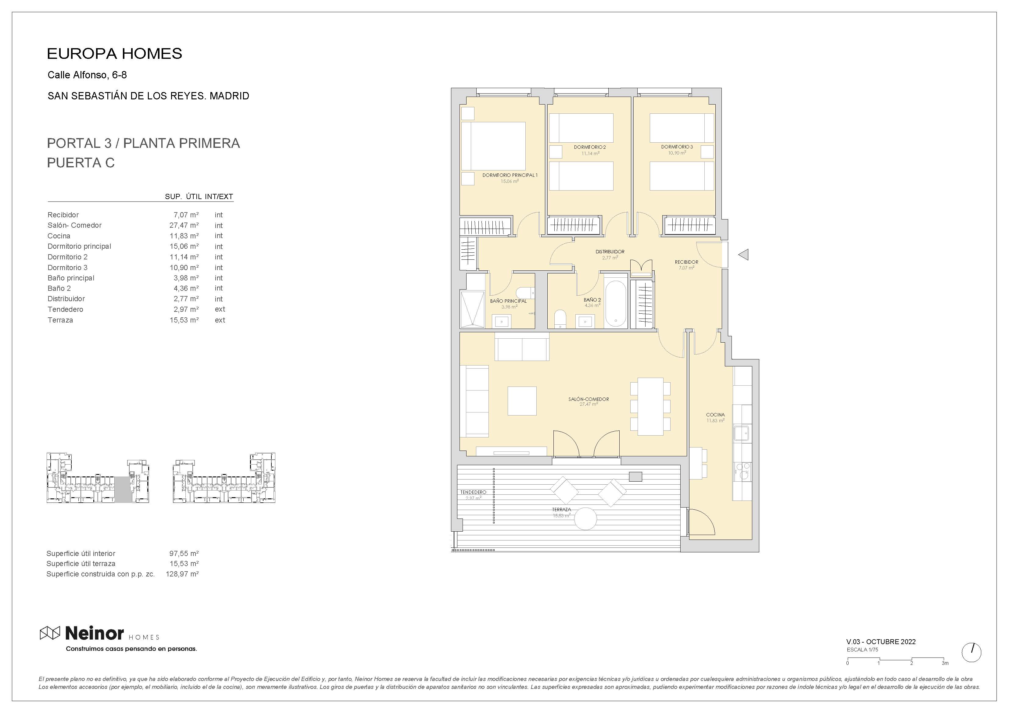 Alquiler SOTO RENTAL en San Sebastian de los Reyes Neinor Homes