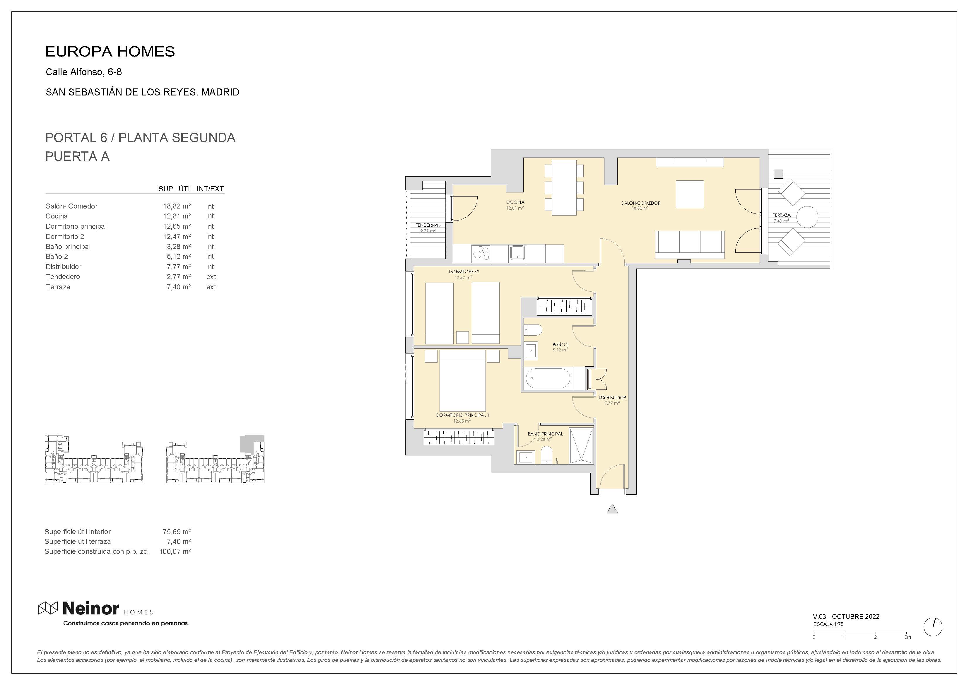 Alquiler SOTO RENTAL en San Sebastian de los Reyes Neinor Homes
